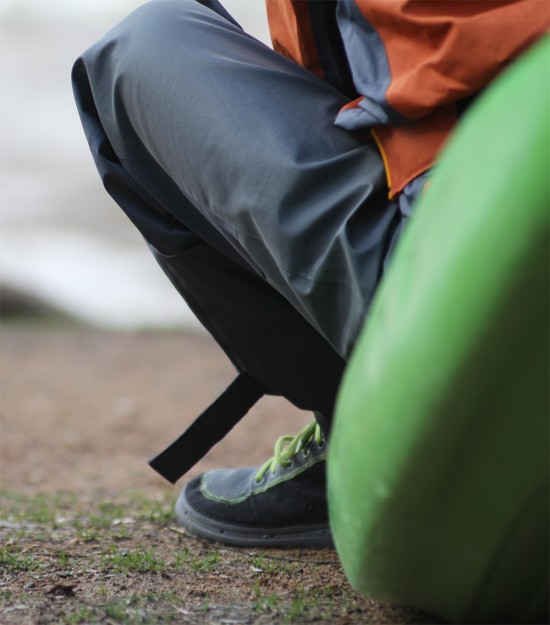 Photo: Spencer Cooke, Effort Inc - Adam in the Arch Rival Suit by the French Broad River