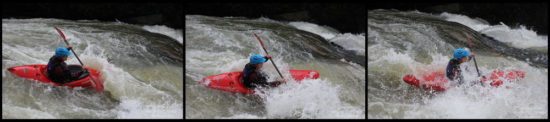 Maggie Snowel runs Zoom Flume.  